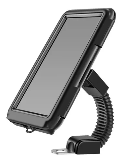 Soporte Para Celular Seguro Moto Bici Impermeable Tactil Rigido