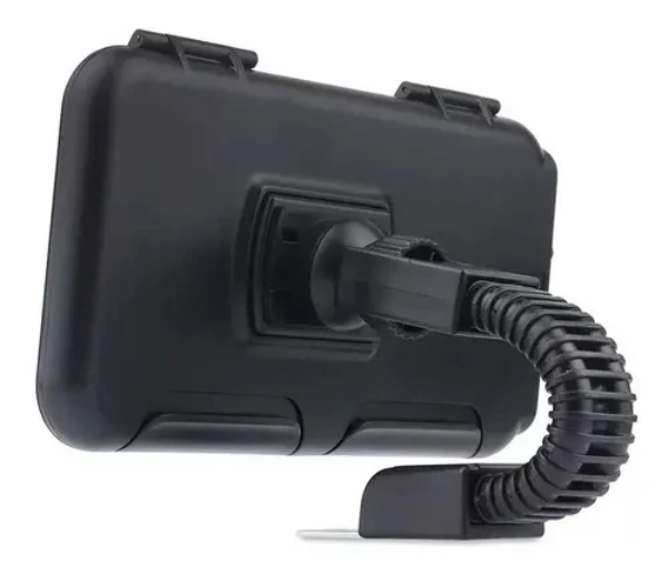 Soporte Para Celular Seguro Moto Bici Impermeable Tactil Rigido