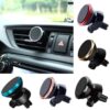 Soporte Iman Magnetico Celular Gps Auto Metal Giratorio 360