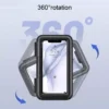 Soporte Para Celular Seguro Moto Bici Impermeable Tactil Rigido
