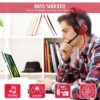 Auricular Gamer Para PS4 o PC Microfono Luz Led HY-850MV