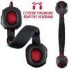 Auricular Gamer Para PS4 o PC Microfono Luz Led HY-850MV