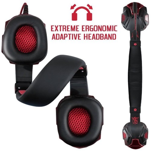 Auricular Gamer Para PS4 o PC Microfono Luz Led HY-850MV