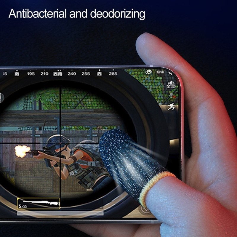 Cubre Dedos X2 Anti-sweat Celular Pubg Cod Mobile Freefire