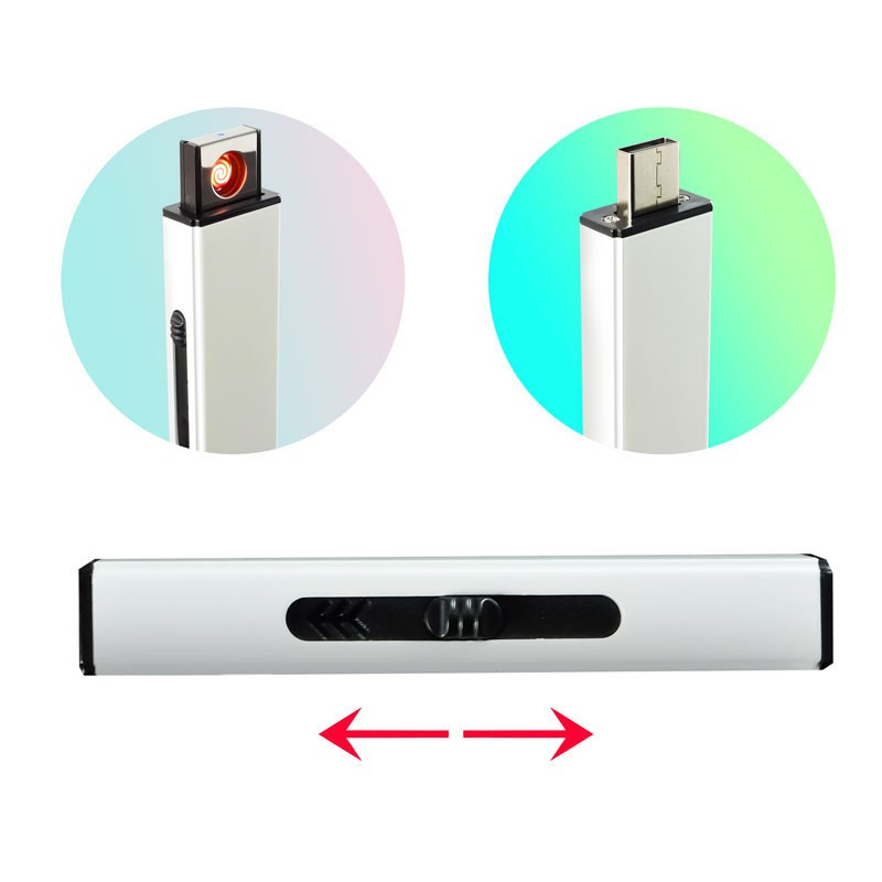 Encendedor Electronico Tipo Pendrive Carga USB Fuego Catalitico Sin Gas