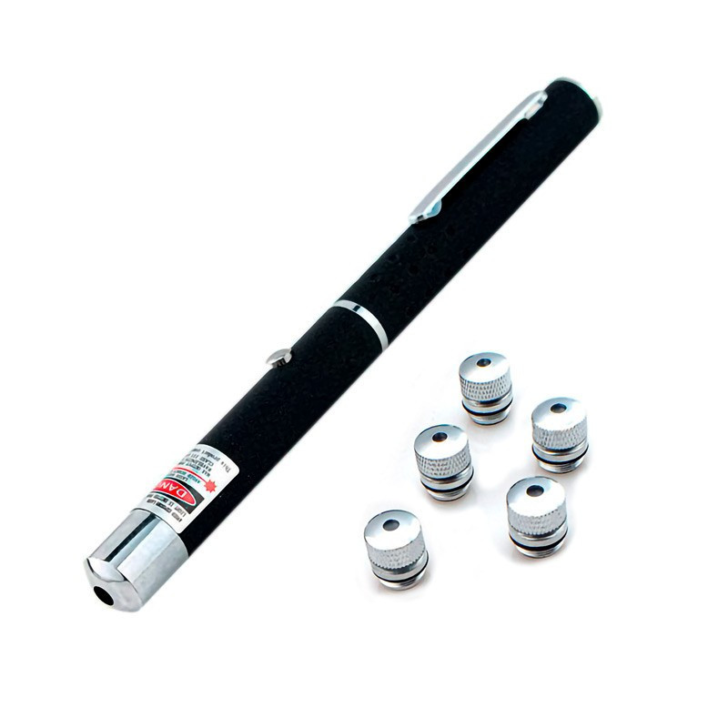Puntero Laser Largo Alcance 5 en 1 Potente Astronomia Y Seguridad + 2 Pilas
