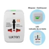 Adaptador Enchufe Universal Especial Internacional 110v 220v