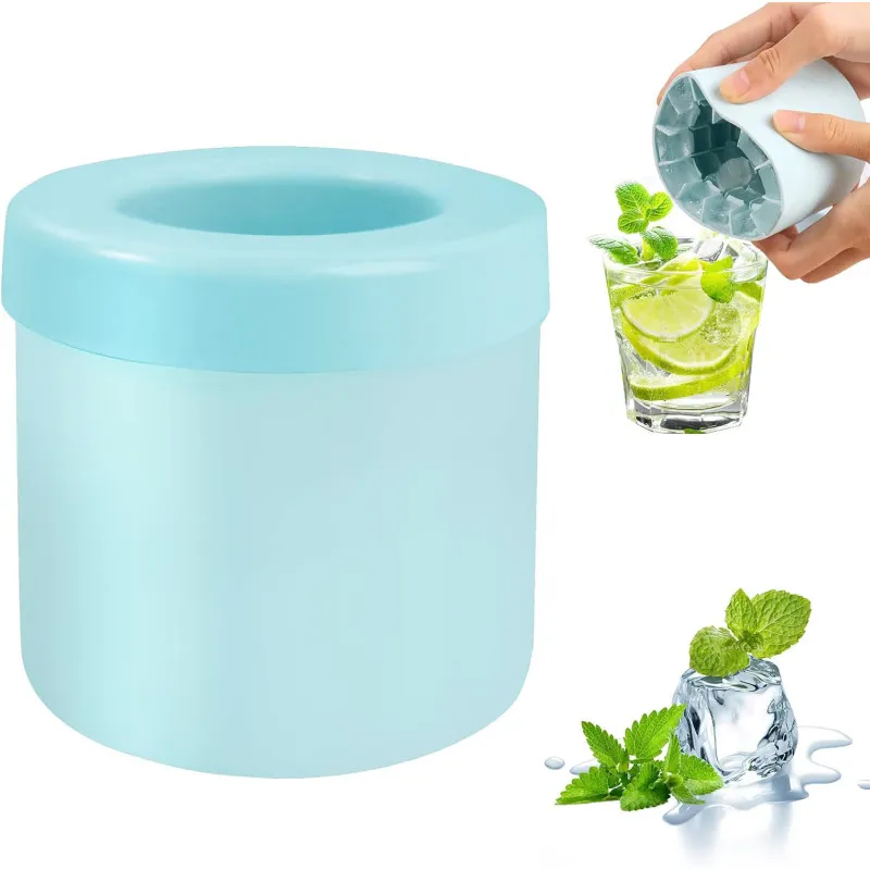 Cubetera De Silicona Para Mini Cubos De Hielo 60 Cubitos