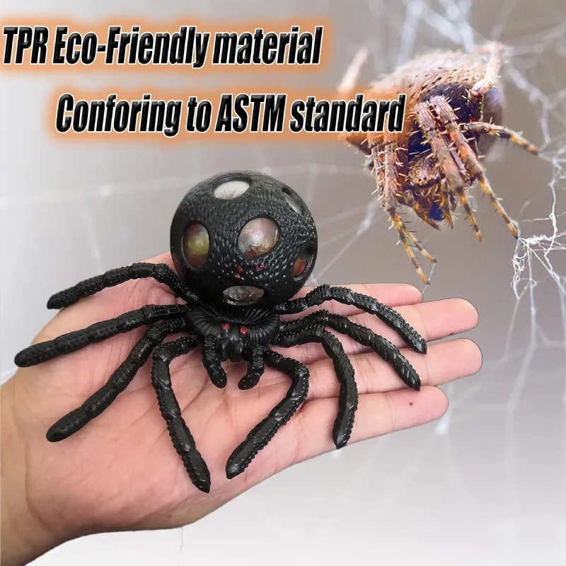 Squishy Araña Spider Antiestres Sensorial Araña Para Apretar (9)
