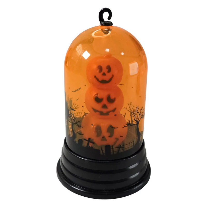 Decoracion Halloween Mini Lamparas Led RGB Calavera Y Calabaza Cotillon Terror