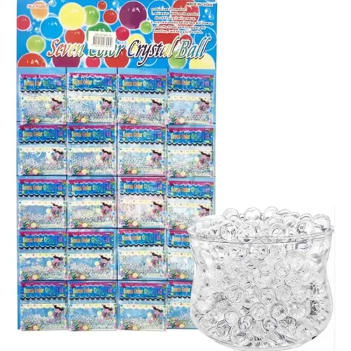 Bolitas de Agua Pack de 1000 Perlas Orbis Bolitas Biogel Hidrogel Agua Juego