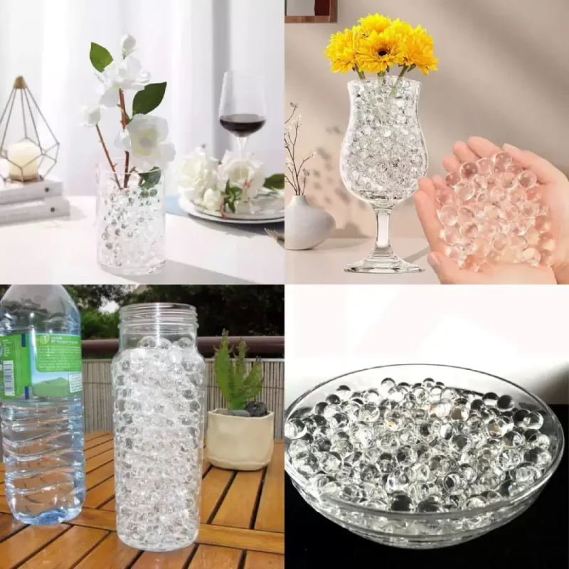 Bolitas de Agua Pack de 1000 Perlas Orbis Bolitas Biogel Hidrogel Agua Juego