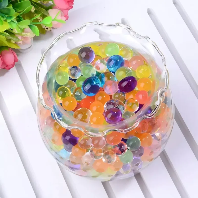 Bolitas de Agua Pack de 1000 Perlas Orbis Bolitas Biogel Hidrogel Agua Juego
