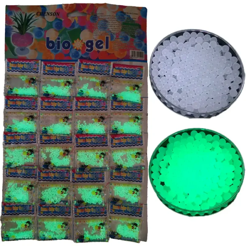 Bolitas de Agua Pack de 1000 Perlas Orbis Bolitas Biogel Hidrogel Agua Juego
