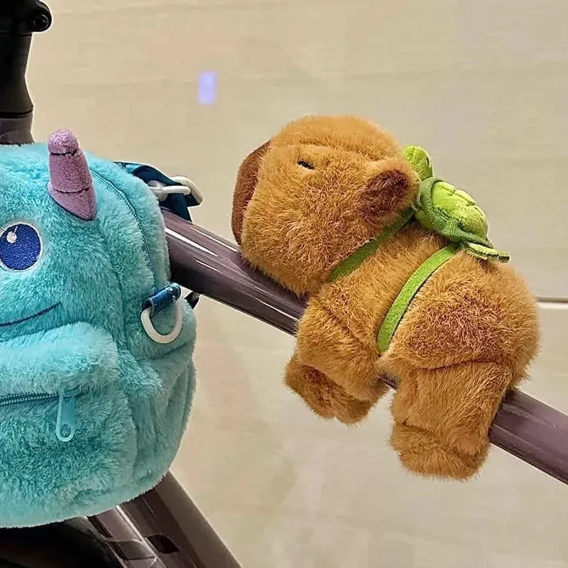 Capibara Peluche Brazalete Pulsera Movimiento Colita Sonido Marrón