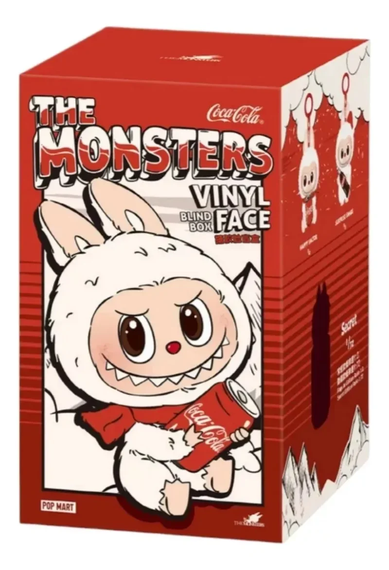 Labubu Version CocaCola Oso Peluche Caja Sorpresa Índigo Llavero Niño Niña