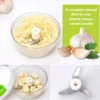 Mini Picadora Trituradora Verduras Giratoria Manual Choppera A Cuerda Capacidad 200g