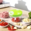 Mini Picadora Trituradora Verduras Giratoria Manual Choppera A Cuerda Capacidad 200g