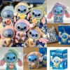 Stitch Peluche Caja Sorpresa Disney Miniso Coleccion Sorpresa Llavero