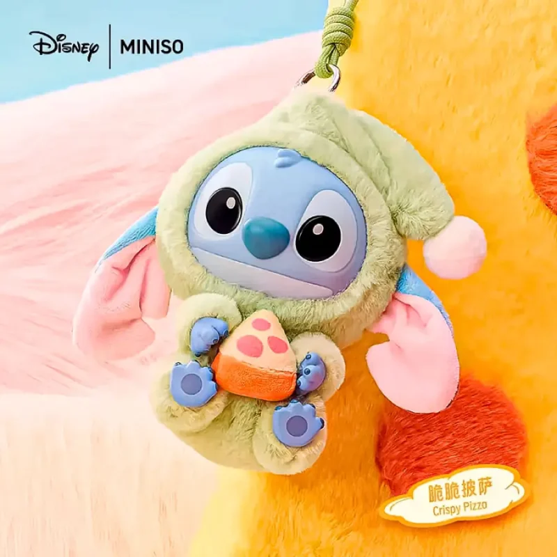 Stitch Peluche Caja Sorpresa Disney Miniso Coleccion Sorpresa Llavero