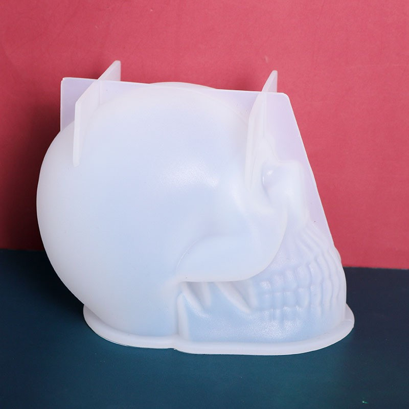 Molde De Silicona Craneo Calavera Para Resina Epoxi Decoracion Y Arte