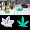 Molde De Silicona Para Resina Epoxi Cenicero Porta Vaso Chala Canabis Marihuana