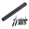 Soporte Organizador de Cuchillos Barra Imantada 54cm Doble Fila Magnética