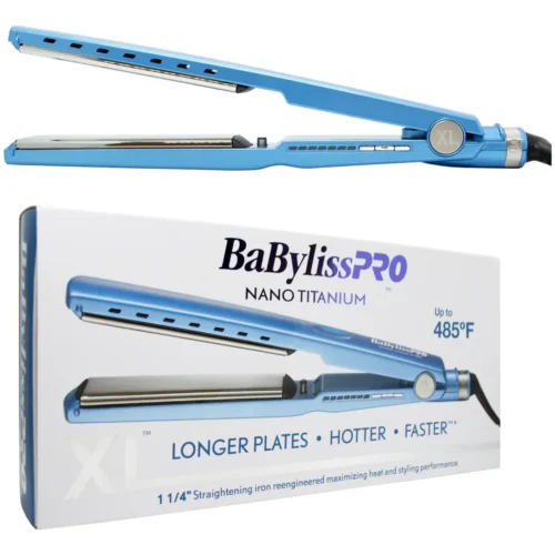 Babyliss Nano Titanium Plancha Alisado BNT9091 XL Humedo Seco